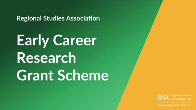 regional-studies-association-early-career-research-grant-2026-(up-to 10,000)