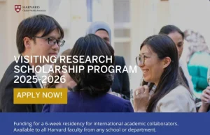 Harvard Global Health Institute Visiting Research Scholarship Program 2025-2026 (Funded) harvard-global-health-institute-visiting-research-scholarship-program-2025-2026-(funded)