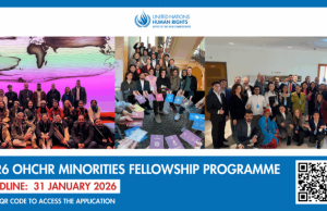 United Nations OHCHR Minorities Fellowship Program 2026 (Fully-funded) united-nations-ohchr-minorities-fellowship-program-2026-(fully-funded)