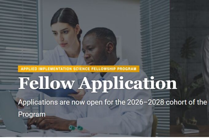 applied-implementation-science-fellowship-program-2026-2028-($150,000-stipend)
