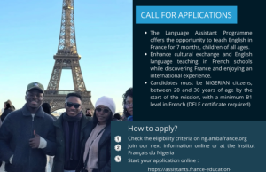 Call for Applications: English Language Assistants Program in France (ALVE) 2026-2027 call-for-applications:-english-language-assistants-program-in-france-(alve)-2026-2027