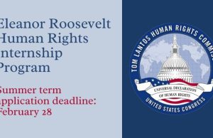 Eleanor Roosevelt Human Rights Internship Program 2026 eleanor-roosevelt-human-rights-internship-program-2026