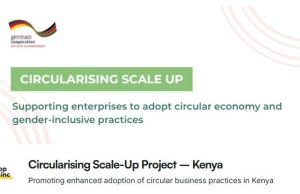 Call for Applications: Circularising Scale-Up Project – Kenya 2026