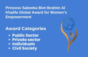 Princess Sabeeka Bint Ibrahim Al Khalifa Global Award for Women’s Empowerment 2026 ($100,000 award) princess-sabeeka-bint-ibrahim-al-khalifa-global-award-for-women’s-empowerment-2026-($100,000-award)