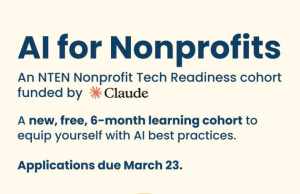 NTEN AI For Nonprofits 2026: Nonprofit Tech Readiness Cohort nten-ai-for-nonprofits-2026:-nonprofit-tech-readiness-cohort