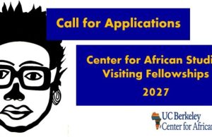 Center for African Studies Visiting Fellowships 2027 (Funded) center-for-african-studies-visiting-fellowships-2027-(funded)