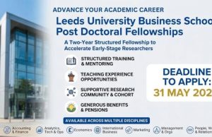 Leeds University Business School Faculty Post Doctoral Fellowships 2026 leeds-university-business-school-faculty-post-doctoral-fellowships-2026