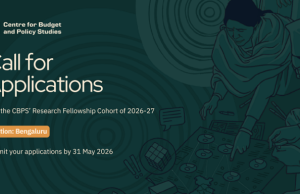 Centre for Budget and Policy Studies (CBPS) Research Fellowship 2026-2027 (₹25,000 stipend) centre-for-budget-and-policy-studies-(cbps)-research-fellowship-2026-2027-(₹25,000-stipend)