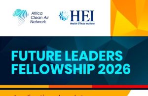 Africa Clean Air Network/Health Effects Institute Future Leaders Fellowship 2026 africa-clean-air-network/health-effects-institute-future-leaders-fellowship-2026
